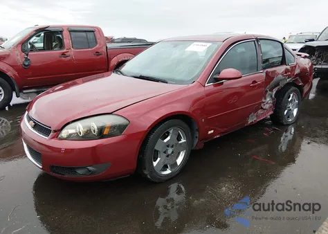 2008 Chevrolet Impala Ss из США, поврежденный, VIN 2G1WD58C189280449